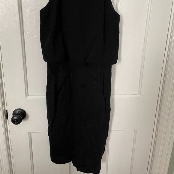 NWT Halston - Black Dress - Picture 2 of 5